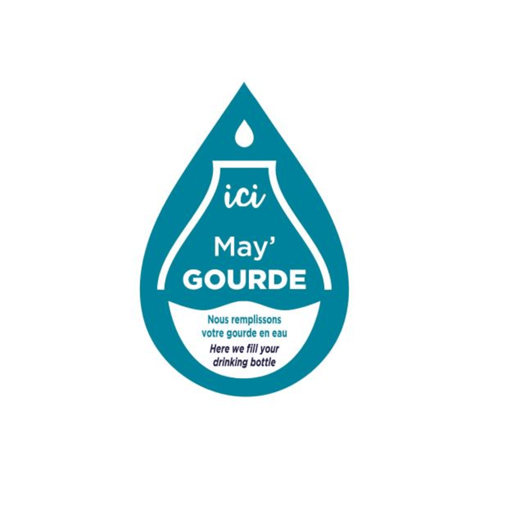 May Gourde, ici nous remplissons votre gourde en eau MayGourde